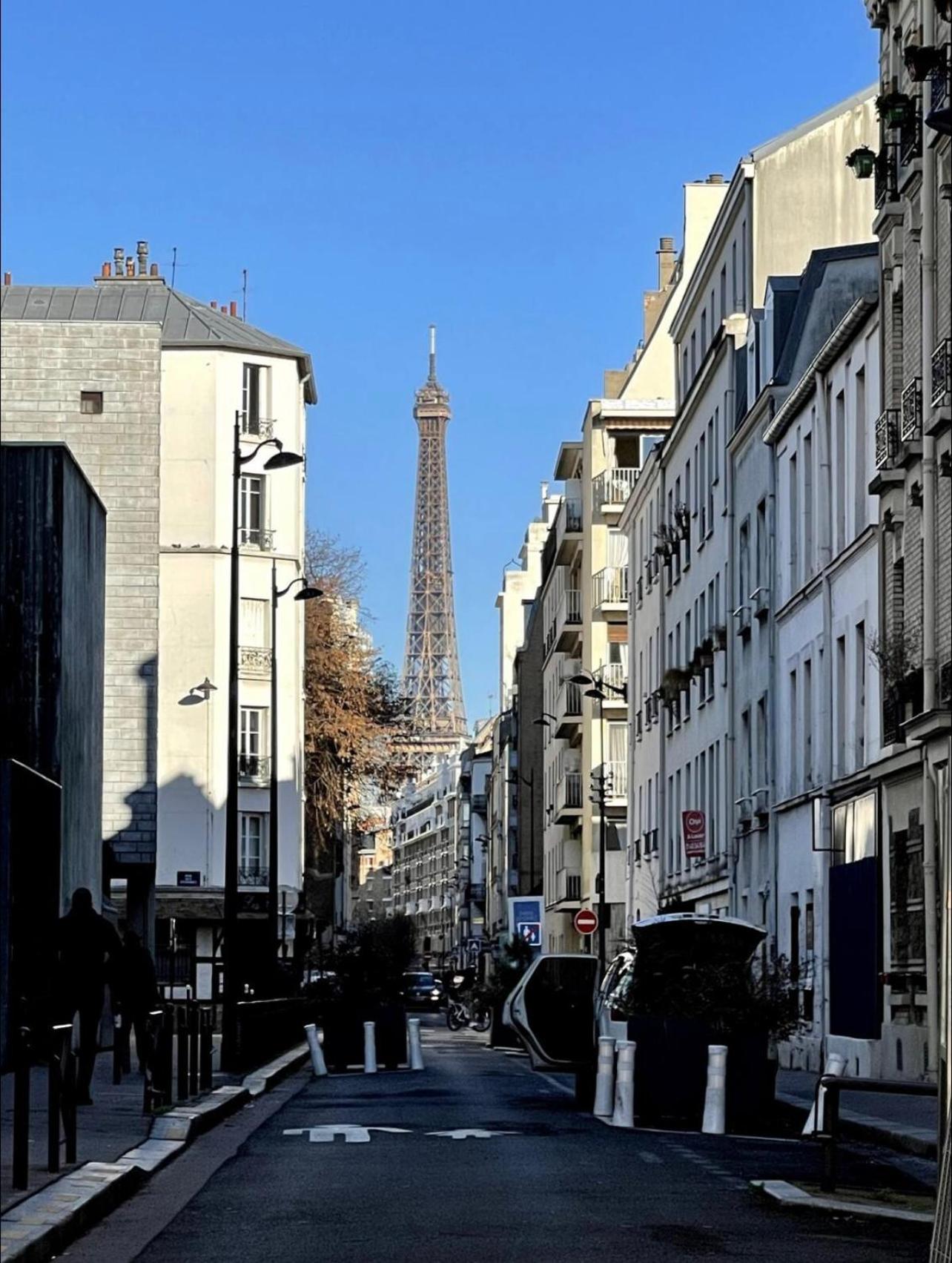 شقة Eiffel Tour Cosy Terracota باريس المظهر الخارجي الصورة